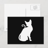 Carte Postale Chat de la Maison Blanche (Devant / Derrière)