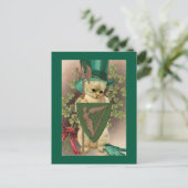Carte Postale Chat de la Saint-Patrick (Debout devant)