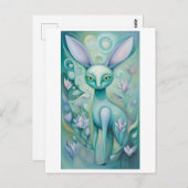 Carte Postale Chat de Lièvre (Devant / Derrière)