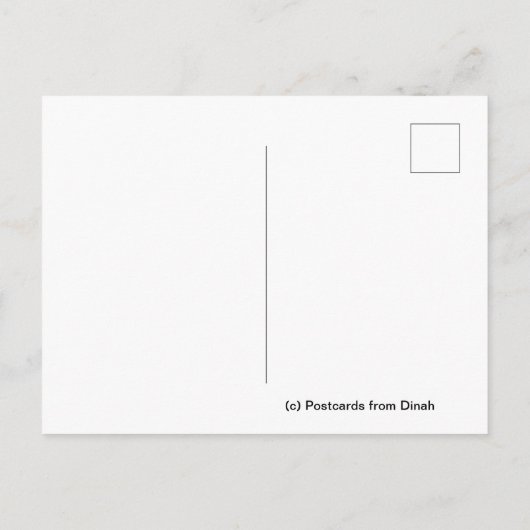 Carte Postale Chat de Philly à Chinatown (Dos)