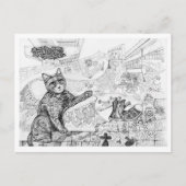 Carte Postale Chat de Philly à FDR Park (Devant)