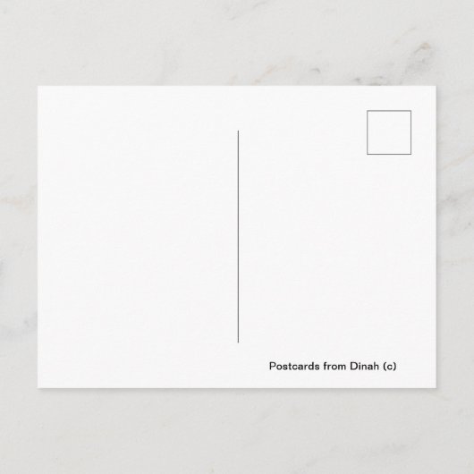 Carte Postale Chat de Philly à Rittenhouse (Dos)