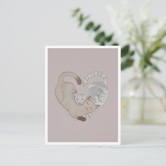 Carte Postale Chat de Postcard (Debout devant)