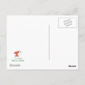 Carte Postale Chat de repos - Collection d'aquarelle animale (Dos)