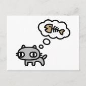 Carte Postale Chat de rêve (Devant)