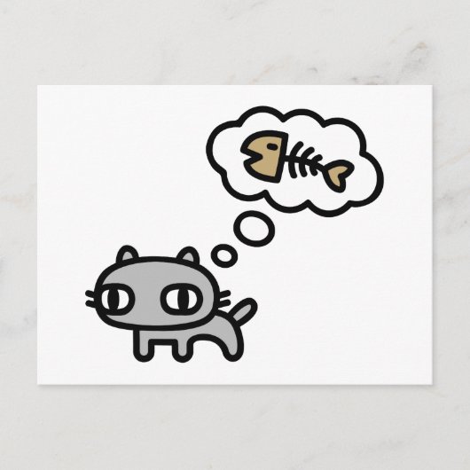 Carte Postale Chat de rêve (Devant)