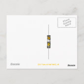 Carte postale Chat de singe (Dos)