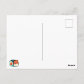 Carte Postale Chat de thon épicé - Tuna plus spécifiquement Fris (Dos)