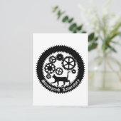 Carte Postale Chat d'équipement (Debout devant)