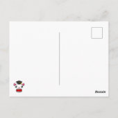 Carte Postale Chat d'études supérieures (Dos)