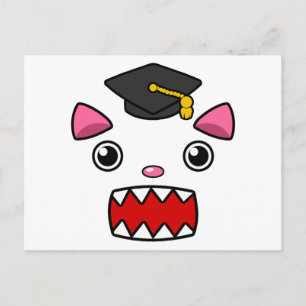Carte Postale Chat d'études supérieures