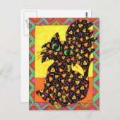 Carte Postale Chat d'Oaxacan (Devant / Derrière)