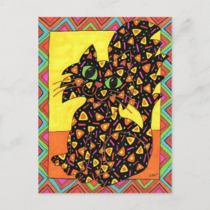 Carte Postale Chat d'Oaxacan