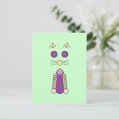 Carte Postale Chat doux (Debout devant)