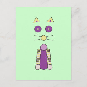Carte Postale Chat doux