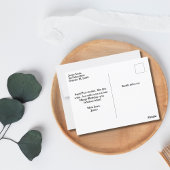 Carte Postale Chat Drôle d'Anniversaire avec Pull Peinture à l'E