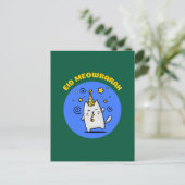 Carte Postale Chat drôle d'Eid (Debout devant)