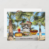 Carte Postale Chat drôle Happy Cinco de Mayo (Devant / Derrière)