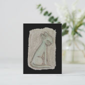 Carte Postale Chat égyptien (Debout devant)