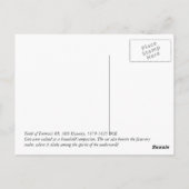 Carte Postale Chat égyptien (Dos)