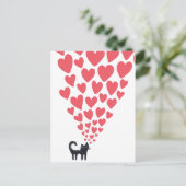 Carte Postale Chat en amour (Debout devant)