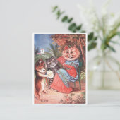 Carte Postale Chat espagnol par Louis Wain (Debout devant)