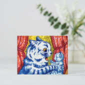 Carte Postale Chat et ses chatons (Debout devant)
