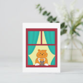 Carte Postale Chat et souris (Debout devant)