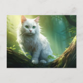 Carte postale Chat Foret 10 (Devant)