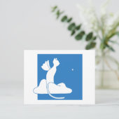 Carte Postale Chat Gardien (Debout devant)