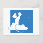 Carte Postale Chat Gardien (Devant)