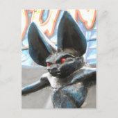 Carte Postale Chat géant (Devant)