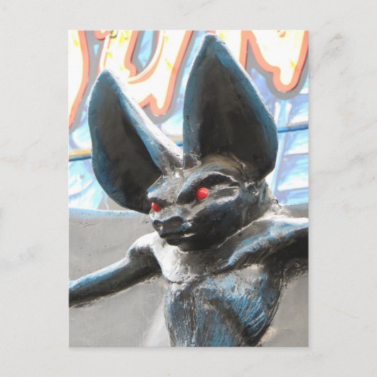 Carte Postale Chat géant (Devant)