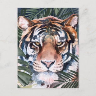 Carte Postale Chat Jungle - Tigre