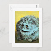 Carte Postale Chat, Louis Wain (Devant / Derrière)