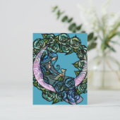 Carte Postale Chat Lune Diesse Lune Chats Enfants Chats Lune (Debout devant)