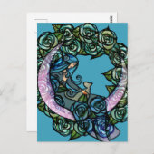 Carte Postale Chat Lune Diesse Lune Chats Enfants Chats Lune (Devant / Derrière)