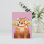 Carte Postale Chat mignon (Debout devant)