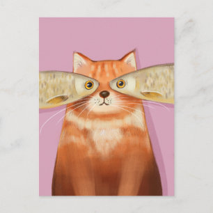 Carte Postale Chat mignon
