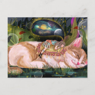 Carte Postale Chat Mignon