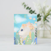 Carte Postale Chat mignon (Debout devant)