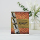 Carte Postale Chat noir (Debout devant)