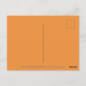 CARTE POSTALE CHAT NOIR HALLOWEEN CHAT BLANC BLANC (Dos)