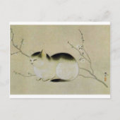 Carte Postale Chat par Hishida Shunso (Devant)