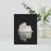 Carte Postale Chat Persan aux Yeux Vert Jade (Debout devant)
