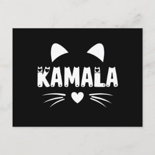 Carte Postale Chat Pour Harris 2024