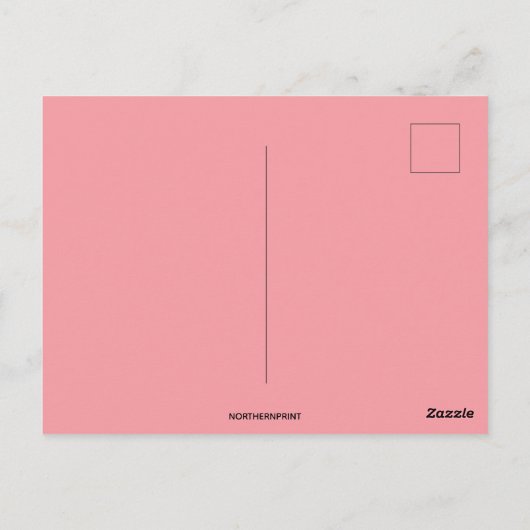 Carte Postale Chat Rétro Glissant Dans Votre Coeur Valentine (Dos)