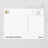 Carte Postale Chat rond mignon de Maneki Neko (Dos)