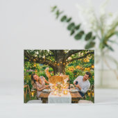 Carte Postale Chat Ruine La Demande En Mariage (Debout devant)