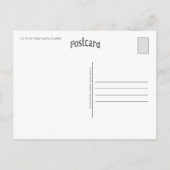 Carte Postale Chat Sainte-Sophie (Dos)